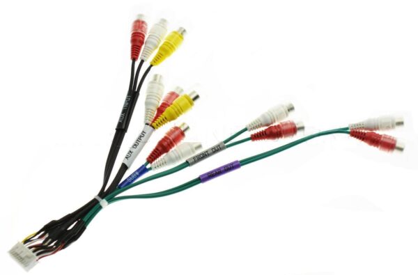 Alpine INE-W977BT INEW977BT INE W977BT AUX IN & OUT Pre Out Lead PreOut  sub Out