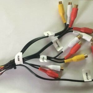 Alpine IVA-D106 IVAD106 IVA D106 RCA Pre Out Lead PreOut Aux in & out Sub Front Rear out