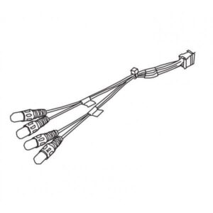 JVC KW-DB60 KWDB60 KW DB60 RCA Pre Out Lead Output Harness Lead Loom SubOut