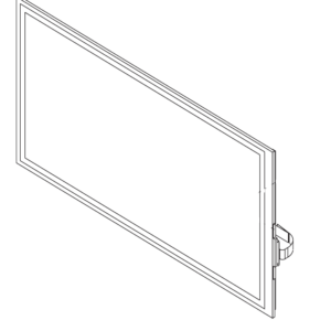 JVC KW-M750BT KW M750BT KWM750BT  Touch Screen Panel Assy Front Glass