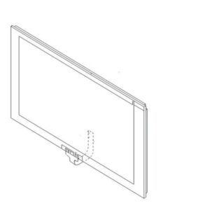 JVC KW-V215BT KWV215BT KW V215BT Touch Screen Panel Assy Genuine