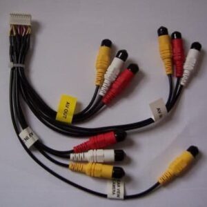 Kenwood DDX-8022BT DDX8022BT DDX 8022BT AV PreOut lead AV IN & OUT Rca
