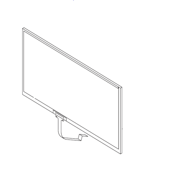 Kenwood DMX-7017DABS DMX 7017DABS DMX7017DABS Front Touch Screen Panel