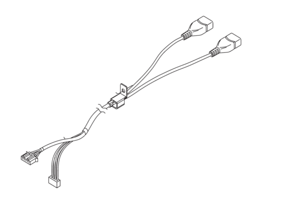 Kenwood DNX-518VDABS DNX518VDABS DNX 518VDABS USB Lead Cord Plug Cable Genuine spare part
