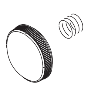 Kenwood KDC-BT720DAB KDCBT720DAB Volume Knob Button & Spring