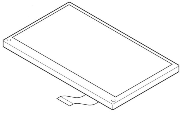 Kenwood KVT534DVD KVT-534DVD KVT534DVD  LCD Display Module Genuine spare part