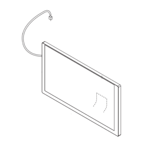 Pioneer AVIC-Z720DAB  AVICZ720DAB AVIC Z720DAB LCD Display Module TFT Panel spare part
