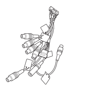 Pioneer AVIC-Z930DAB AVIC Z930DAB AVICZ930DAB  RCA Pre Out Lead PreOut AV Lead RCA Cable AV