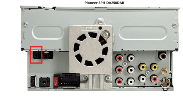 Pioneer SPH-DA250DAB SPHDA250DAB SPH DA250DAB  Microphone input Jack Socket  Genuine spare part