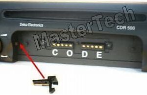 Vauxhall Delco CDR500 CDR 500 Front Panel Facia Clip Vauxhall Delco CDR 500